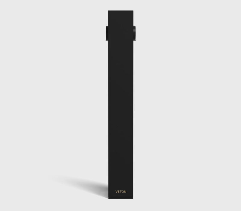 veton two base black metal front veton two base black metal front