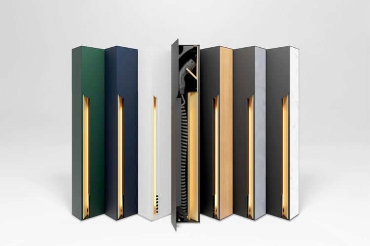 Veton ONE design EV charging station colors
